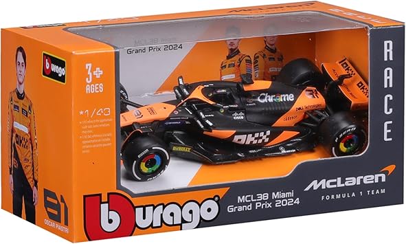 1:43 MCLAREN-F1 MCL38 2024 #81PIASTRI