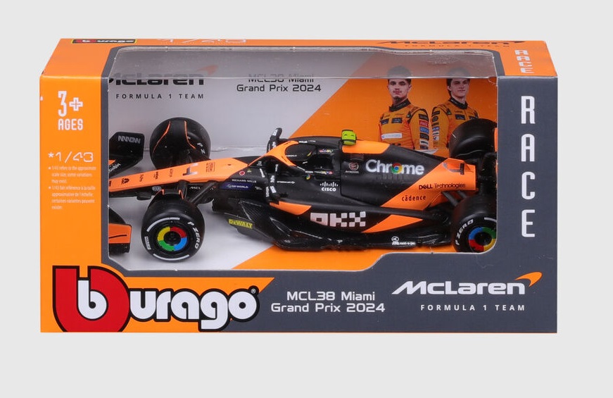 1:43 MCLAREN-F1 MCL38 2024 #81PIASTRI