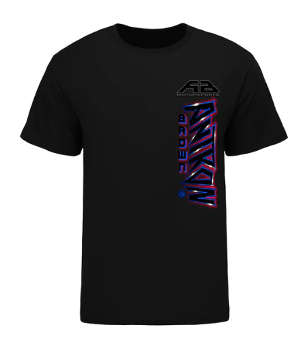 NHRA SHIRT-23 AB RED AND BLUE GHOST