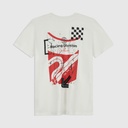 F1 FW RDW Graphic Tee, CLOUD DANCER