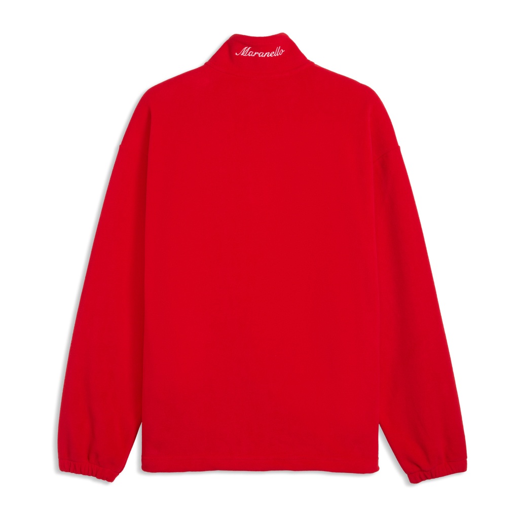 SF FW 1/4 ZIP, ROSSO CORSA