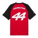 SF FW Hamilton Tee, ROSSO CORSA - BLACK