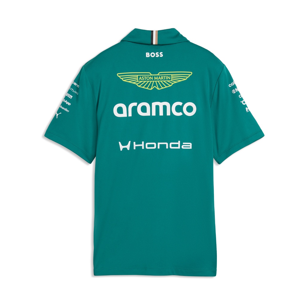 AMF1 RP WMNs Polo, GREEN LUX
