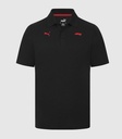 F1 FW MENS SMALL LOGO POLO BLACK