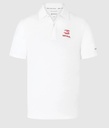 AS FW MENS SENNA LOGO POLO, WHITE