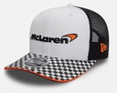 MCLAREN CHECKERED VISOR 9FIFTY PC-ADULTS-WHITE-ML