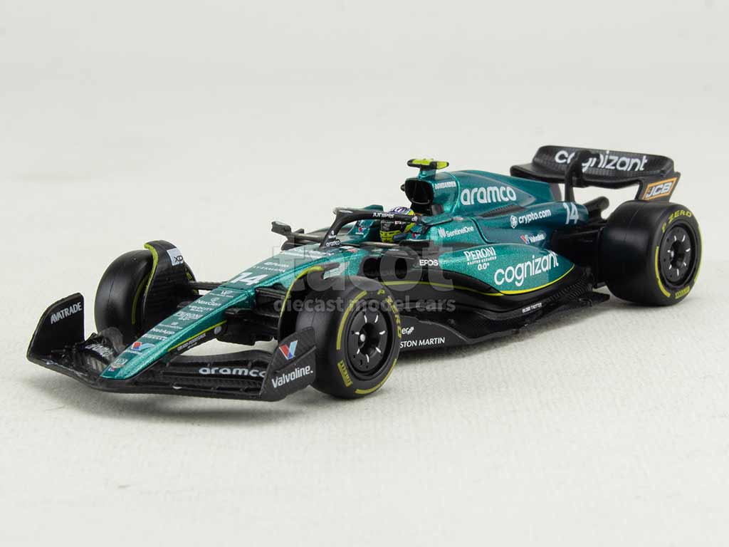 1:43 ASTON MARTIN ARAMCO F1TEAM#14ALONSO SIGNATURE