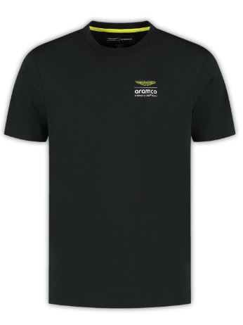 AMF1 FW MENS WIREFRAME GRAPHIC TEE, BLACK
