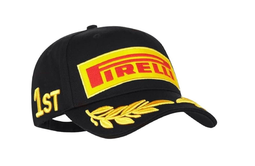 PIRELLI F1 PODIUM CAP-UNISEX-BLACK-OSFM