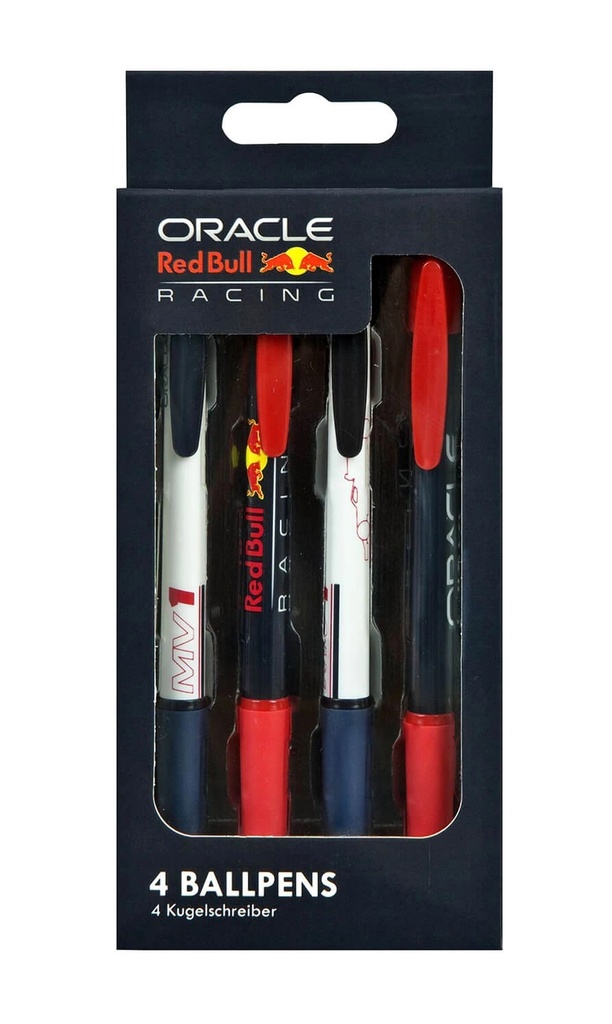 RBR MAX VERSTAPPEN 4 BALL PENS SET