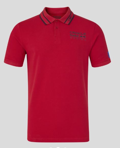 Redbull Racing ORACLE RBR REGULAR FIT POLO CHILI PEPPER Male