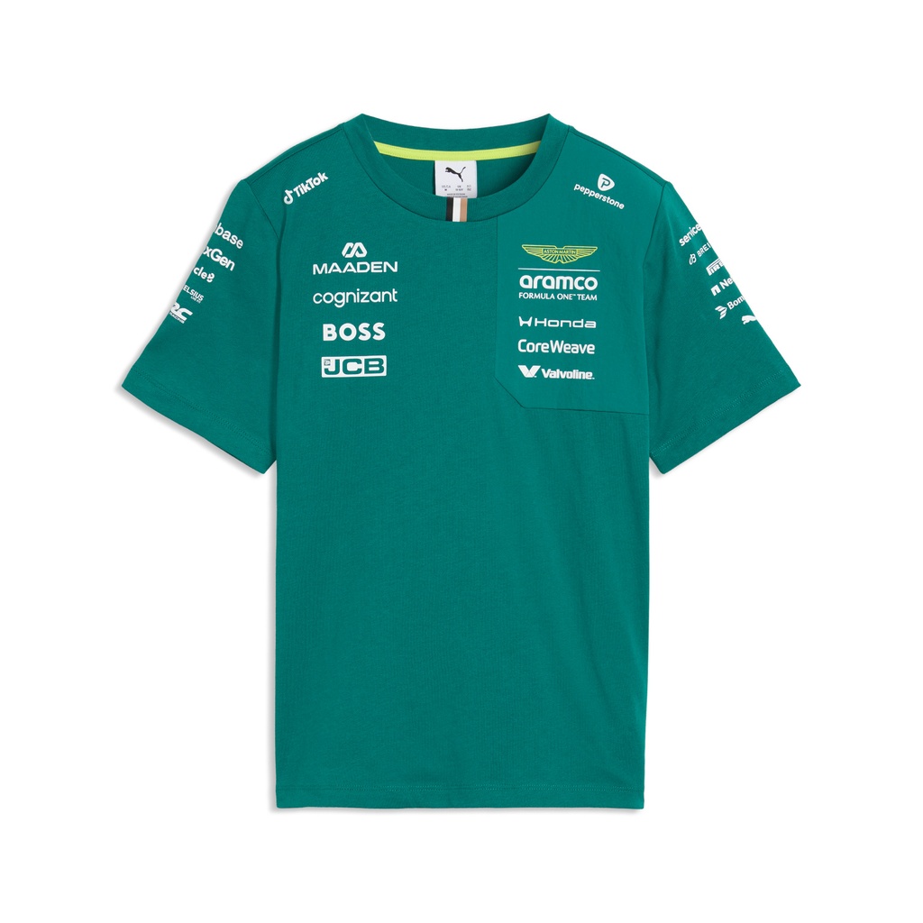 AMF1 RP KIDs Tee, GREEN LUX