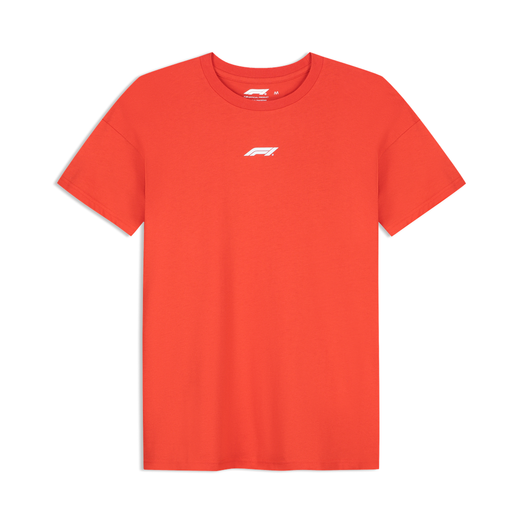 F1 FW Racing Line Tee, F1 HOT RED