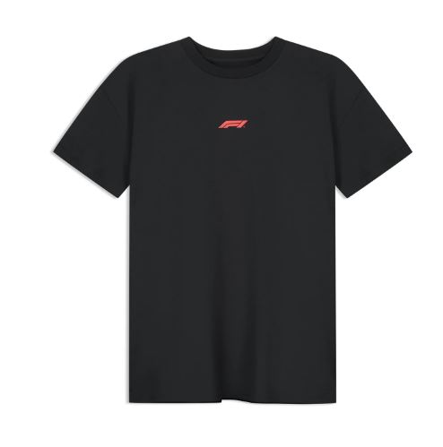F1 FW Racing Line Tee, TRUE BLACK