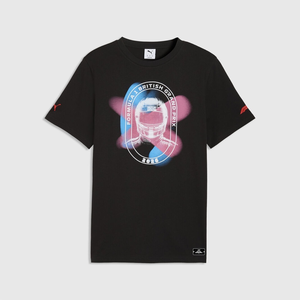 F1 FW SE Great Britain Tee, BLACK
