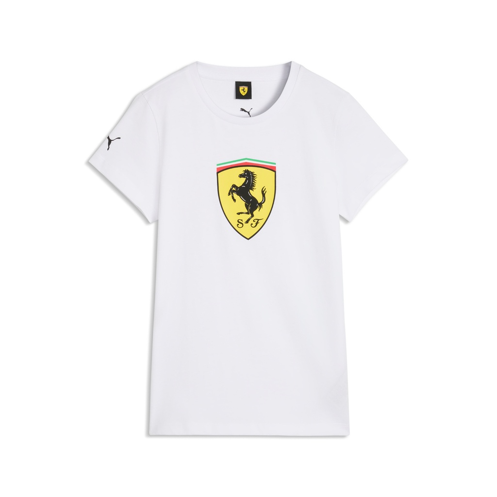 SF FW WMN Shield Tee, WHITE
