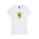 SF FW WMN Shield Tee, WHITE