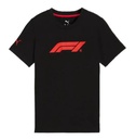 F1 FW KIDS LOGO TEE 180G BLACK