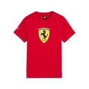 SF FW KIDS Shield Tee, ROSSO CORSA