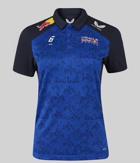 Redbull Racing POLO SHIRT DRIVER YT NIGHT SKY / SURF THE WEB Female
