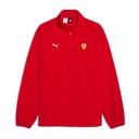 SF FW 1/4 ZIP, ROSSO CORSA