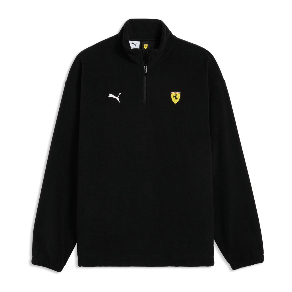 SF FW 1/4 ZIP, BLACK