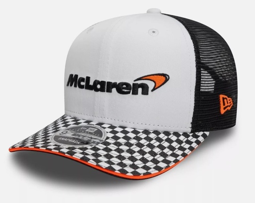 MCLAREN CHECKERED VISOR 9FIFTY PC-ADULTS-WHITE-ML