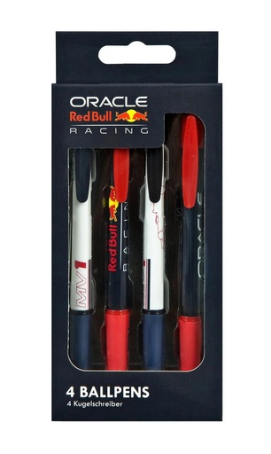 RBR MAX VERSTAPPEN 4 BALL PENS SET