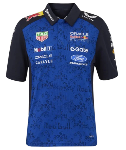 Redbull Racing POLO SHIRT NIGHT SKY / SURF THE WEB Youth