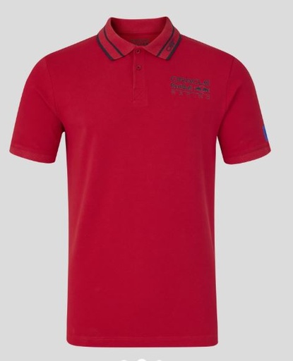 Redbull Racing ORACLE RBR REGULAR FIT POLO CHILI PEPPER Male
