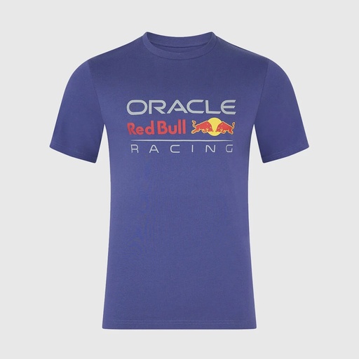RBR FW UNISEX LARGE FRONT LOGO TEE SKIPPER BLUE