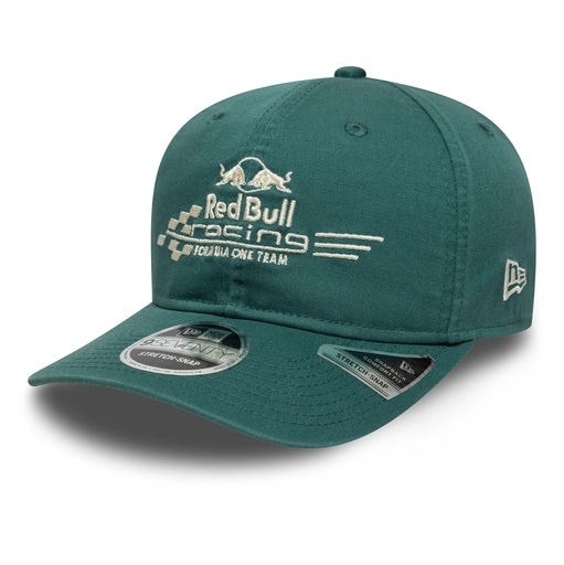 RED BULL WASHED 9SEVENTY SS-ADULTS-DARK GREEN-OSFM