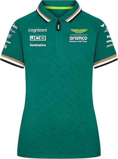 AMF1 RP WOMENS TEAM POLO GREEN