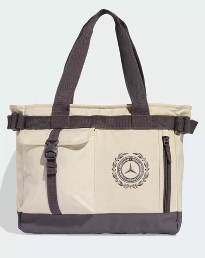 MAPF1 SILVER ARROW TOTE BAG WHITE