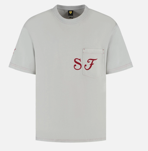 SF FW GRAPHIC TEE, GRAY
