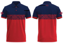 BIC Red/Navy Polo Arabesque