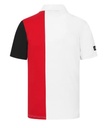 PORSCHE FW MENS STRIPE POLO, L WHITE 24