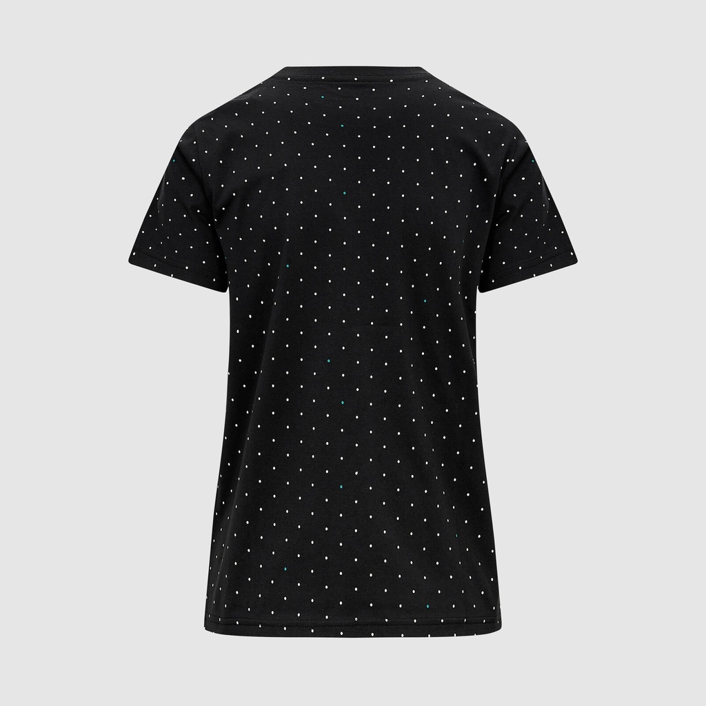 MAPF1 WMN DOT TEE XL BLK 23