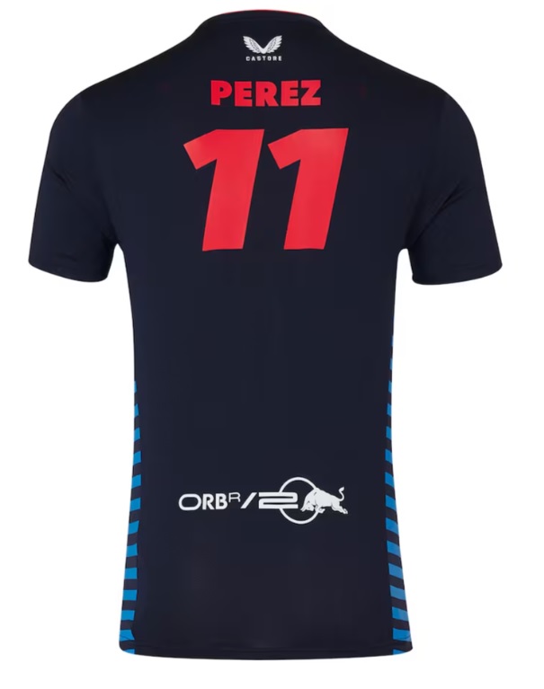 Red Bull T-SHIRT DRIVER CHECO Mens 24