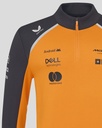 McLaren OFFICIAL McLAREN F1 TEAM QUARTER ZIP TOP AUTUMN GLORY / PHANTOM L