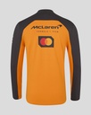 McLaren OFFICIAL McLAREN F1 TEAM QUARTER ZIP TOP AUTUMN GLORY / PHANTOM L