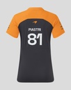 McLaren F1 TEAM SET UP T-SHIRT PIASTRI FEMALE PHANTOM / PAPAYA