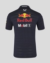 Red Bull Racing Mens Teamline Short Sleeve Polo Shirt - Night Sky