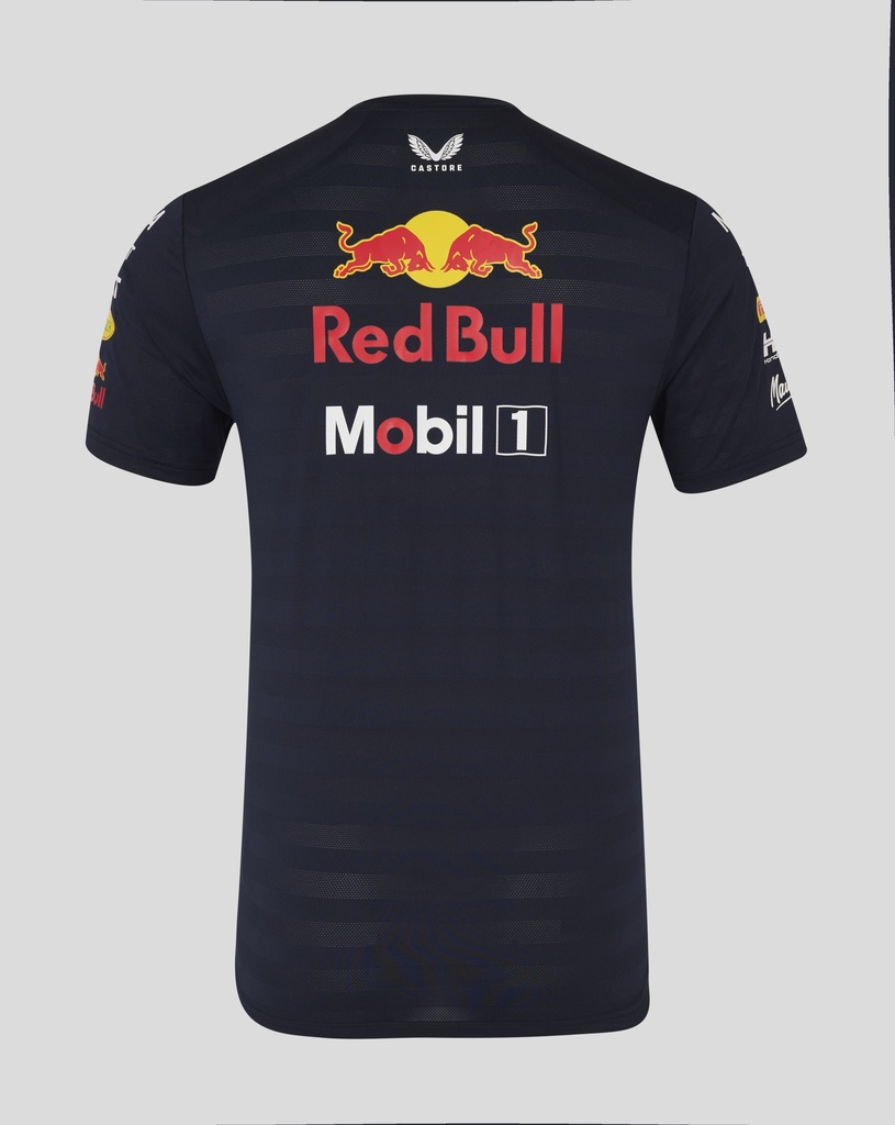 Red Bull Racing Mens Teamline Set Up T-Shirt - Night Sky