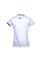 BIC Female White Collar Shirt With Pocket Logo