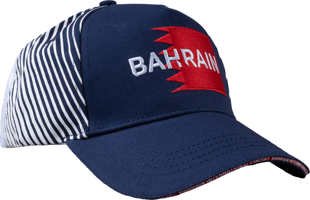 BIC Bahrain Half Flag Navy/Red Cap