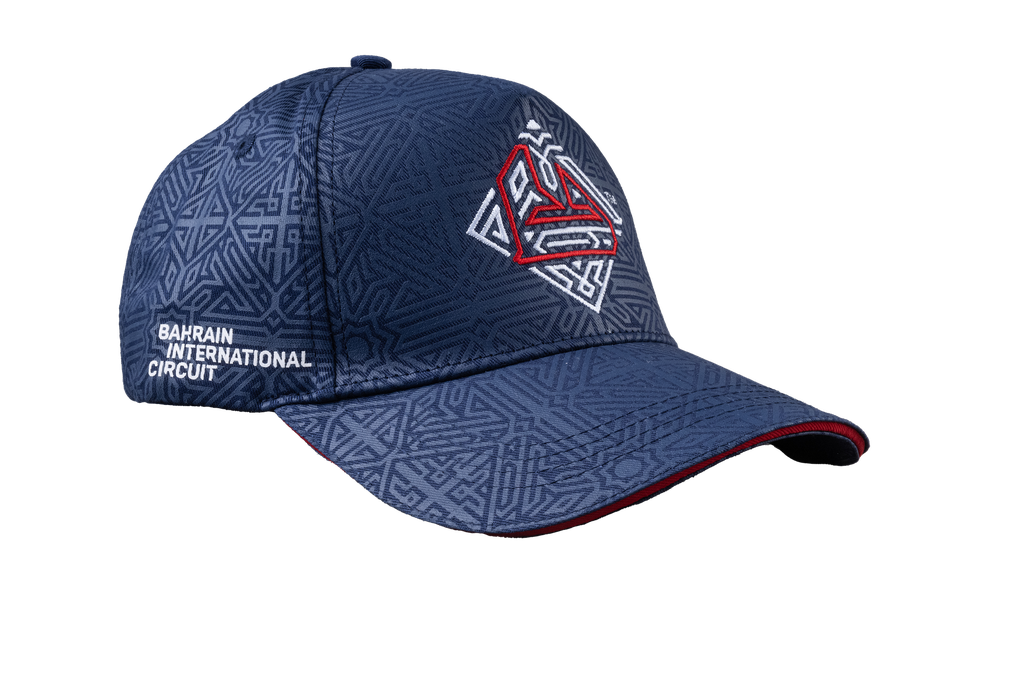 BIC Navy Blue Arabesque Logo Cap