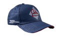 BIC Navy Blue Arabesque Logo Cap