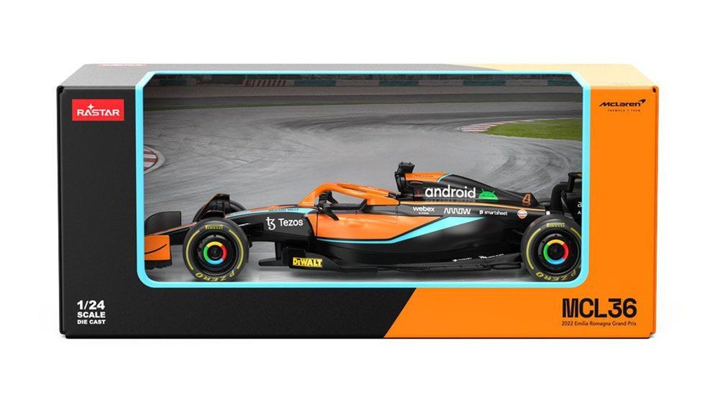 1:24 MCLAREN F1 MCL36 DIECAST