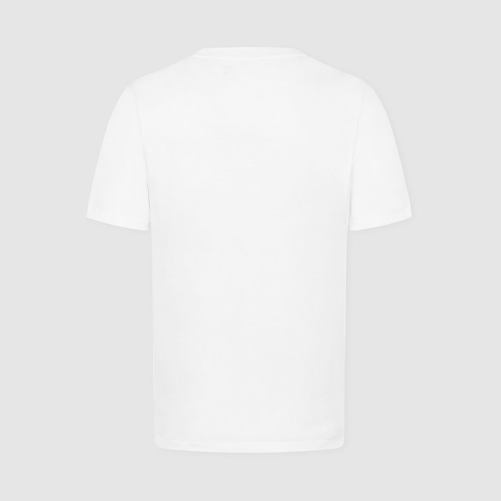 MAPF1 FW MENS LARGE LOGO TEE WHITE